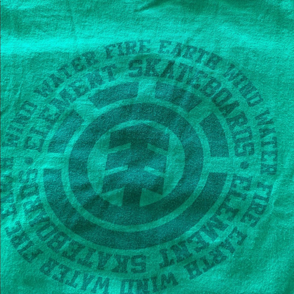 Used kids element skateboarding shirt